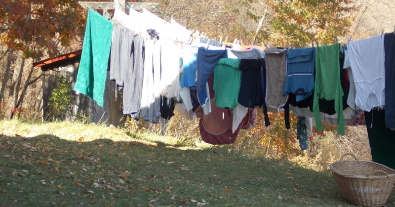 The Truth About Doing Laundry Off-Grid