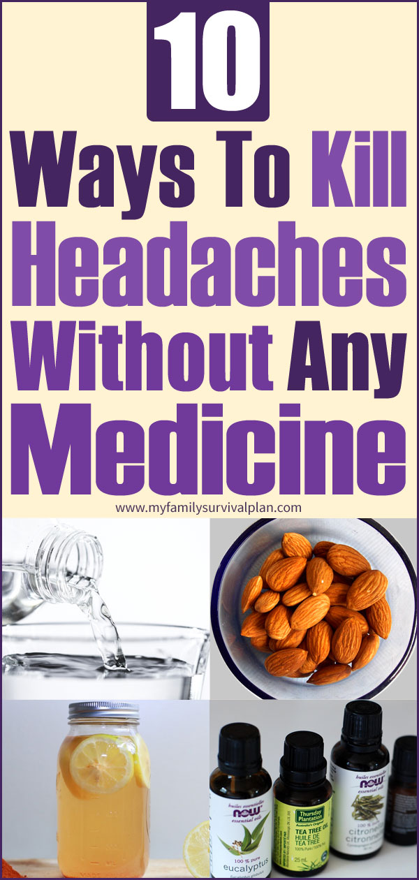 10 Ways To Kill Headaches Without Any Medicine