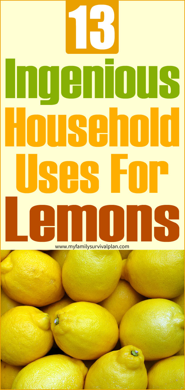 13 Ingenious Household Uses For Lemons