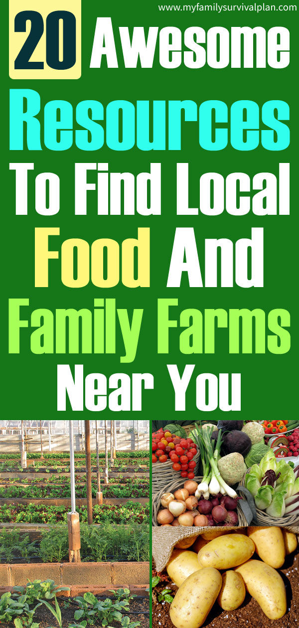 20 Resources To Find Local Food And Family Farms