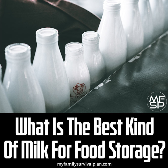 What Is The Best Kind Of Milk For Food Storage?